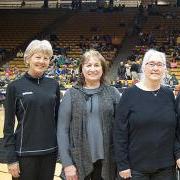 Boulder Campus Staff Council: Chancellor DiStefano, 克莱尔Figel, 贝斯克罗格, 波利波拉德, Suzanne Stafford and Ceal Barry